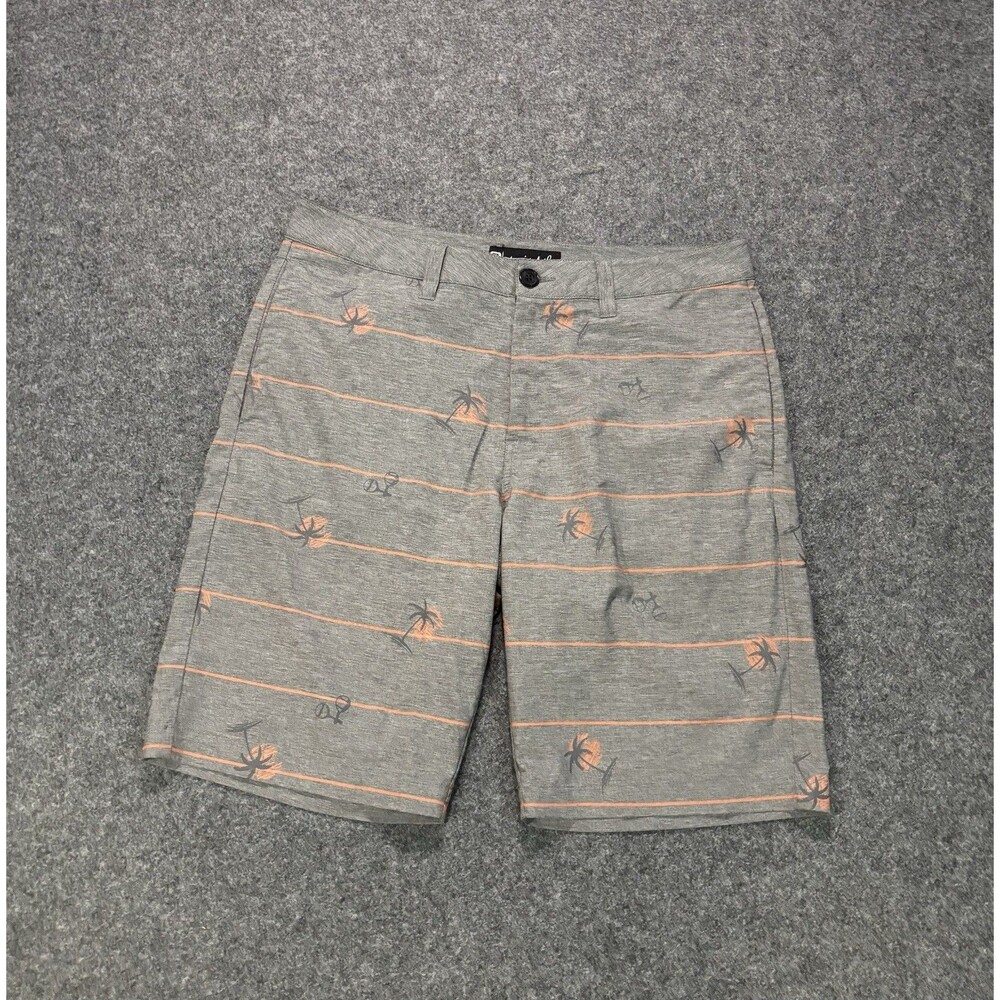 Travis Mathew Shorts Men’s 32 Chino Golf Performance Stretch Tropical Print